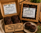Organic Gluten-Free Chocolate Cupcakes | Alpha-Gal Friendly