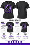 Thundercats “Down & Ready!” Performance T-Shirt – Purple Lightning Panther