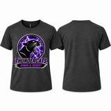 Thundercats “Down & Ready!” Performance T-Shirt – Purple Lightning Panther