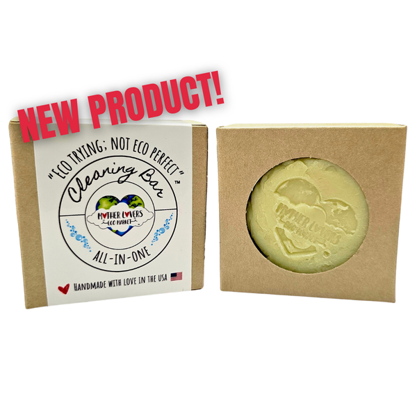 Mother Lovin All-in-One Cleaning Bar - Stain Fighting- Degreasing- Dish Washing - Handmade - Organic - Zero Waste Mother Lovers Eco Market