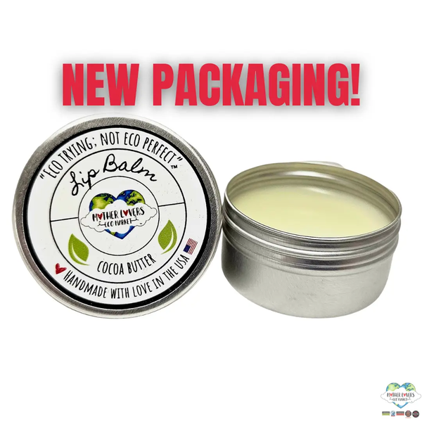 Mother Lovin Lip Balm with Organic Cocoa Butter - Vegan - Organic Mother Lovers Eco Market