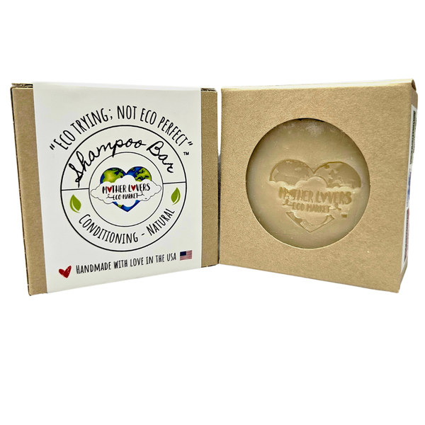 Mother Lovin Shampoo Bar & Body Bar Duo - Gift Set - 8 oz - Handmade - Organic - Vegan - Unisex - Zero Waste Mother Lovers Eco Market