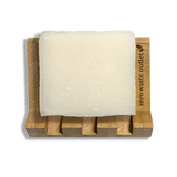 Angled Bamboo Soap Dish