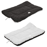 Pet Life ® 'Eco-Paw' Reversible Eco-Friendly Recyclabled Polyfill Fashion Designer Pet Dog Bed Mat Lounge